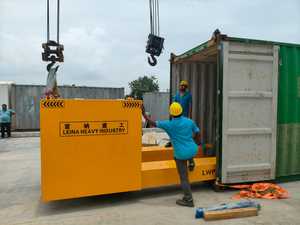 New 50t chống nổ điện chuyển giỏ hàng Kho Vật liệu nặng đường sắt nền tảng xe cho sản xuất - Product Image 5