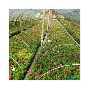 Agriculture Green Plant Support Stick FRP Rods <b>Greenhouse</b> <b>Tomato</b> Chili Fiberglass Climbing Stick - Product Image 1