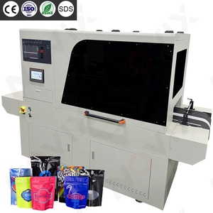 Novix UV LED kỹ thuật số Mylar Pouch máy in tự động cmykw duy nhất vượt qua UV PP dệt túi SNACK túi nhựa bao bì túi Máy in màu - Product Image 1