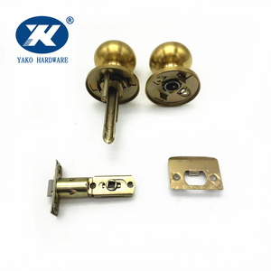 <span class=keywords><strong>Pomo</strong></span> de <span class=keywords><strong>Puerta</strong></span> Interior de Acero Inoxidable Chapado en Oro para Dormitorio o Baño - Product Image 3