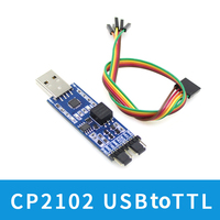 Módulo de puerto serie USB a UART FT232 CP2102 CH340 a módulo TTL con aislamiento de señal de alimentación nivel TTL 5V/3,3 V seleccionable