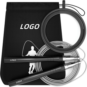 <span class=keywords><strong>Corde</strong></span> à <span class=keywords><strong>sauter</strong></span> personnalisée <span class=keywords><strong>avec</strong></span> logo, divers types, entraînement sportif, bonne qualité, <span class=keywords><strong>corde</strong></span> à <span class=keywords><strong>sauter</strong></span> de vitesse lestée <span class=keywords><strong>avec</strong></span> poignée en aluminium - Product Image 5