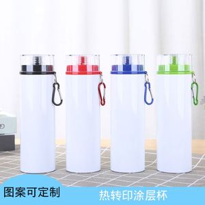 Bouteille d'eau vierge 750 ml pour sublimation, gobelet à café, bouteille d'eau en aluminium pour presse à chaud - Product Image 6