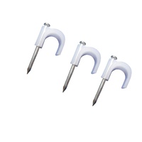 Clips de câble de fixation en plastique, 10 pièces, excellente qualité, Installation, Clips