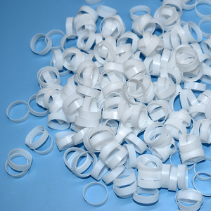 Ban nhạc cao su sicone, trong suốt, trắng, đen Silicone Cáp Tie cao su bnad cho dây quản lý cáp dây - Product Image 6