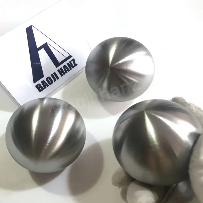 Bola de tungsteno Cuentas de tungsteno Bola pesada de aleación de tungsteno de metal de tamaño personalizado