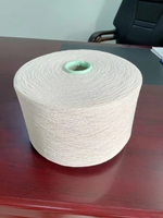 Good Quality Open End Recycled Cotton Polyester Yarn Ne 10/1-Ne 21s/1 35% Recycled Cotton Easy Use Socks Knitting Weaving