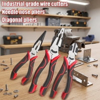 Pince à circlips interne en acier durable, à mâchoires droites de précision, pour démontage de joints de retenue, fonction de coupe, OEM