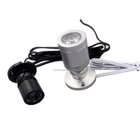 Foco LED de 5V, 1W/3W, decoración de iluminación de joyería, ambiente interior, Color, luz nocturna, mostrador, pantalla, focos, luz descendente con USB