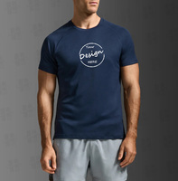 T-shirt Homme Manches Raglan Haute Qualité Personnalisable Logo Imprimé Coupe Musclée Respirant Décontracté Été Doux en Modal