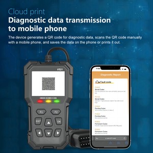 NCFKOS V521 Escáner de diagnóstico automático Analizador de motor <span class=keywords><strong>OBD</strong></span>/OBD2 universal con lector de errores de código de garantía de <span class=keywords><strong>1</strong></span> año para automóviles - Product Image 4