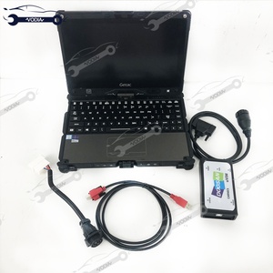 V110 Laptop for Doosan UVIM DMS-5 Forklift Excavator Engineering <b>Engine</b> Analyzer Machine EOL Hydraulic <b>System</b> Diagnostic Tool - Product Image 1