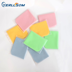 <span class=keywords><strong>Occhiali</strong></span> confezionati singolarmente borsa smerigliata di alta qualità pelle camoscio <span class=keywords><strong>occhiali</strong></span> per la pulizia di vestiti personalizzati - Product Image 2