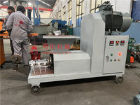 Machine à briquettes de charbon de bois compressé en bois dur à moteur diesel, sans électricité, sciure de bois, biomasse, machine d'extrusion Pinikay
