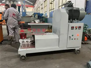 Diesel Engine Hard Wood Sawdust Briquette Charcoal Machine No Electric Biomass Pinikay Extruding Machinery