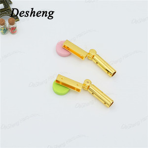 Hebilla de clip de aleación de zinc simple Reloj colgante Clip lateral con gancho de mano Bolsa Correa de hombro Hebilla Técnica de chapado - Product Image 6