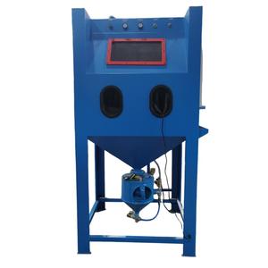 Manual High <b>Sandblaster</b> Dust-Free Dry Sand Blasting Cabinet Motor Energy Saving for Metal Surface Cleaning Rust Removal - Product Image 2
