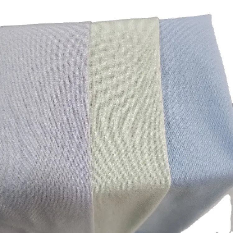 Factory direct sale 160gsm soft pure color plain dyed spun viscose 100% rayon fabric for dress and shirt