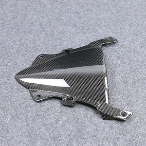 AKOSO-Pare-brise avant en fibre de carbone sèche 3K pour moto de course <span class=keywords><strong>Kawasaki</strong></span> Ninja ZX-4R ZX-4RR 2020 + - Product Image 6