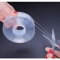 Ruban adhésif double face lavable, forte viscosité, auto-adhésif, pour la pose de tapis et moquettes, gel transparent, ruban nano