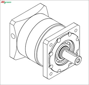 Caja de Engranajes Reductora Planetaria Allgreen, Marco de 120 mm, PLF120, Motor Servo Pasos por Pasos - Product Image 2