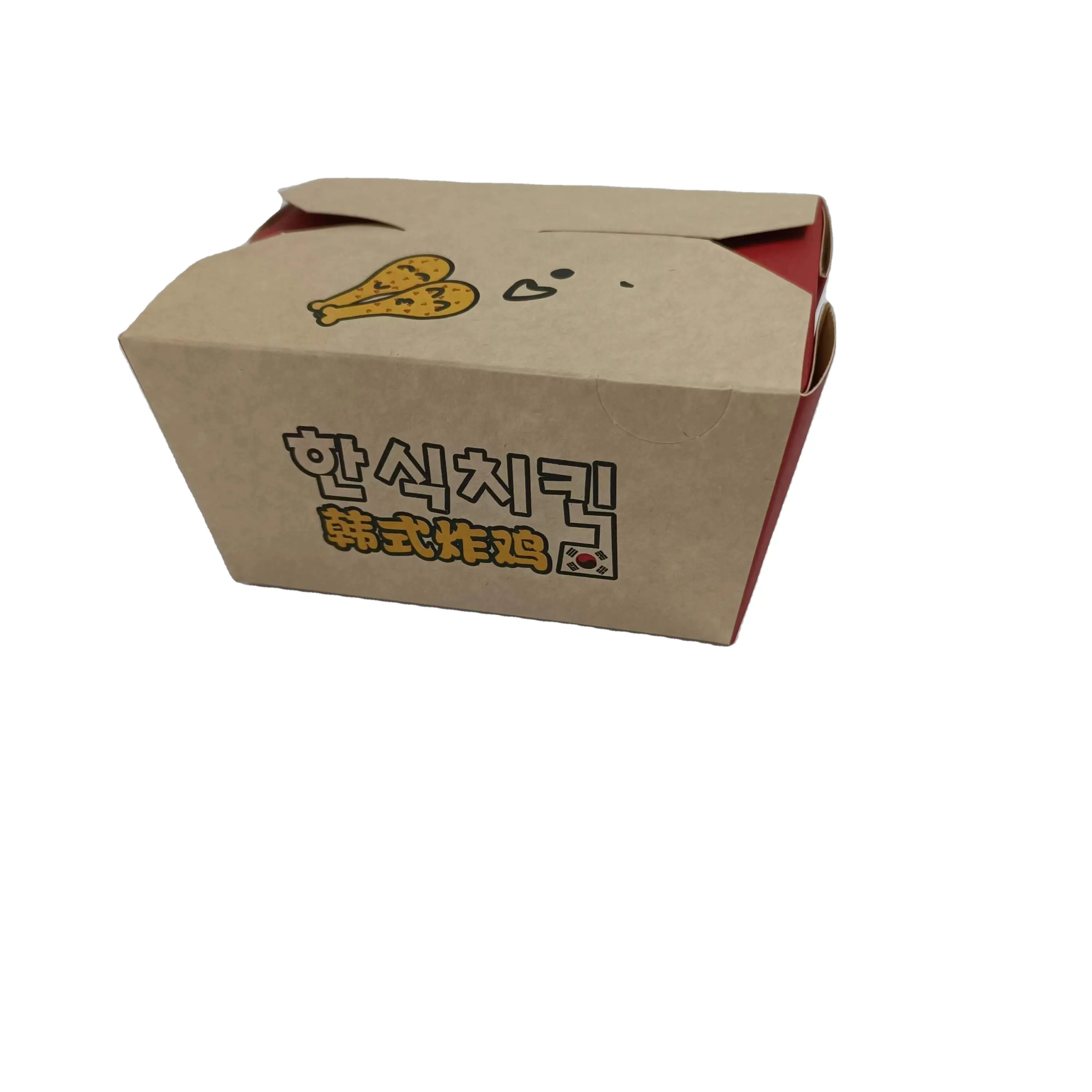Hot Selling Customized Brown Paper Boxes Food Packaging Boxes For Small Business