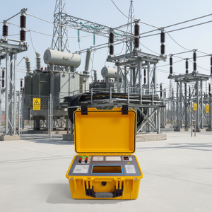 Testeur <span class=keywords><strong>de</strong></span> résistance CC <span class=keywords><strong>de</strong></span> transformateur triphasé UHV-S10A multifonctionnel avec stockage des données <span class=keywords><strong>de</strong></span> démagnétisation, haute précision et protection IP55 - Product Image 3