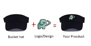 Sombreros deportivos con logotipo bordado ajustable personalizado para hombres y mujeres, gorra de <span class=keywords><strong>playa</strong></span>, gorra de Golf, viseras - Product Image 4
