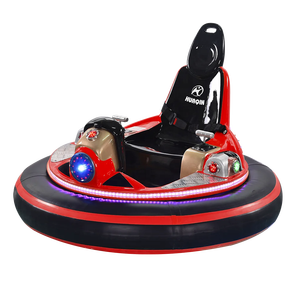 Auto Chocador Inflable con Forma de Nave Espacial, Funciona con Batería, para Niños - Product Image 1