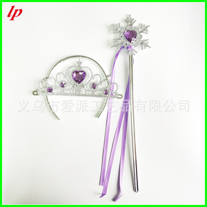 <span class=keywords><strong>Set</strong></span> <span class=keywords><strong>de</strong></span> varita mágica con copo <span class=keywords><strong>de</strong></span> nieve y cinta para niñas, disfraz <span class=keywords><strong>de</strong></span> princesa, juguete. - Product Image 5
