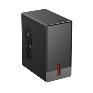 เคสคอมพิวเตอร์ดีไซน์เท่ ขนาดกลาง รองรับ USB3.0 สำหรับสำนักงาน รองรับเมนบอร์ด <span class=keywords><strong>Micro</strong></span> <span class=keywords><strong>ATX</strong></span>/<span class=keywords><strong>Mini</strong></span> ITX โครงเหล็ก - Product Image 2