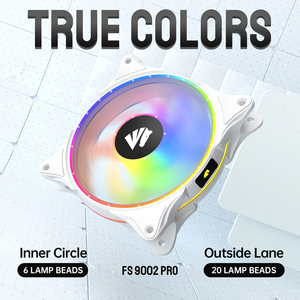 Asiahorse Fabriek Prijs 120Mm Moederbord Sync Analoge 5Pack Wit Cooling Case Fan Voor <span class=keywords><strong>Computer</strong></span> - Product Image 6