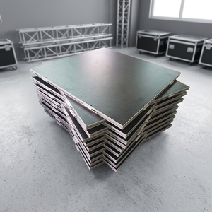 Scène carrée à plateforme stable et robuste, capacité 750 kg/m², plateforme de scène pour événements en vente - Product Image 1