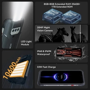 Cubot KingKong Power Rugged 4G Smartphones 6.5Inch Octa Core 8GB+256GB Android 13 Mobile Phone 10600mAh Battery 48MP Camera NFC - Product Image 3