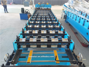 Step Steel Making Machines Farbige Umform maschine Russische <span class=keywords><strong>Arc</strong></span> <span class=keywords><strong>Bias</strong></span> Metall glasierte Dachziegel walzen form maschine - Product Image 5