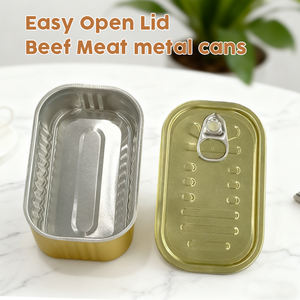 علب ألمنيوم للحساء ولحم الخنزير المعلب سهلة الفتح، علب معدنية للحوم البقر والأسماك، عبوات معدنية للتعليب - Product Image 4