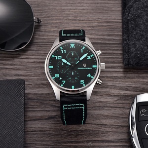 Reloj de Cuarzo Multifuncional para Hombre PAGANI DESIGN, Luminoso, Resistente al Agua, de Bronce, Modelo 1703, Reloj Hombre - Product Image 6