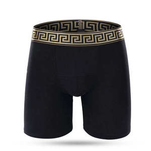Di alta qualità in cotone 95% 5% spandex mutandine da <span class=keywords><strong>uomo</strong></span> a gamba lunga Boxer cotone biancheria intima nuova elegante a gamba lunga - Product Image 4