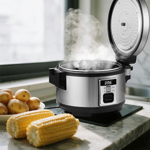 Olla Arrocera Multifuncional Winningstar de 8L con Protección Antiadherente y Anti-Quemaduras, para Cocinar Arroz, Guisar Carne y Más - Product Image 4