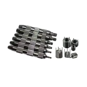 Stainless Steel M2 M24 Key Locking Thread Insert Tools For Fasteners Inspection Special Installation Tools Carbon Steel Black