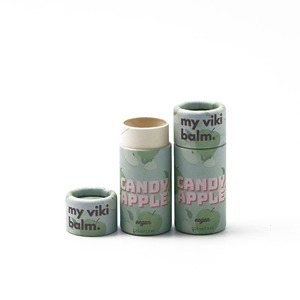 Scatola Cilindrica in Cartone con Logo Personalizzato, Tubo Biodegradabile per Deodoranti e Balsami per <span class=keywords><strong>Labbra</strong></span>, Vendita all'Ingrosso - Product Image 4