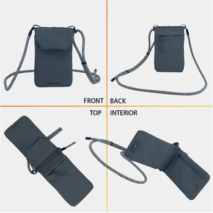 Wholesale Custom Multi Functional Lightweight Foldable Small Cross Body <strong>Mobile</strong> Phone <strong>Bag</strong> Casual Sacoche <strong>Bag</strong> - Product Image 3