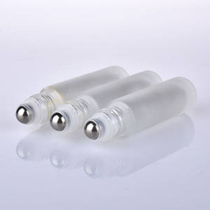 Hochwertige 10ml Matte <span class=keywords><strong>Mini</strong></span>-Glasparfümflasche Elegantes Flaches Design mit Tragbarem Pumpzerstäuber Direktvertrieb ab Werk - Product Image 5