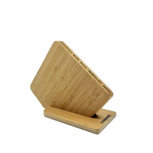 Porte-couteaux en bambou 26x10.5x19.5cm, écologique, pour la cuisine - Product Image 1