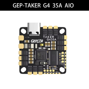 Système de contrôle de vol GEPRC GEP-TAKER G4 35A AIO 170MHz G473 pour course RC 2-4S - Product Image 1