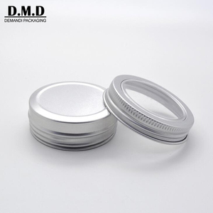 5 ml 25 ml 30ml 60gram 1oz 100 ml 120 ml 150 ml 2 oz rỗng kim loại nhôm Jar tin với cửa sổ Nắp - Product Image 5