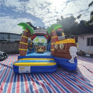 Gonflable Bateau Pirate Gonflable Videur et Combo Toboggan <span class=keywords><strong>Île</strong></span> Pirate Gonflable Combo - Product Image 2