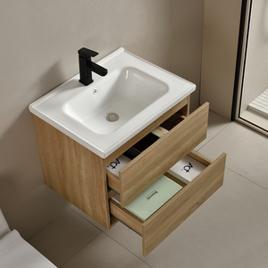 <span class=keywords><strong>Meuble</strong></span>-lavabo mural moderne <span class=keywords><strong>de</strong></span> haute qualité, résistant à l'eau et écologique, pour <span class=keywords><strong>salle</strong></span> <span class=keywords><strong>de</strong></span> <span class=keywords><strong>bain</strong></span>, vente en gros à prix abordable - Product Image 3