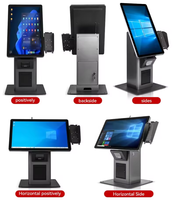 Caisse enregistreuse nouvelle génération 21,5 pouces Android 16+4g avec imprimante, terminal de paiement, écran tactile 10 points, SDK, kiosque en libre-service, supermarché