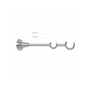 Bojanek - Juego Completo de Rieles Dobles de PVC para Techo, Fácil de Instalar, para Sistema de Cortinas en el Hogar, Rieles Duraderos con Rodillos de Deslizamiento Suave, Kit Completo de Herrajes - Product Image 3